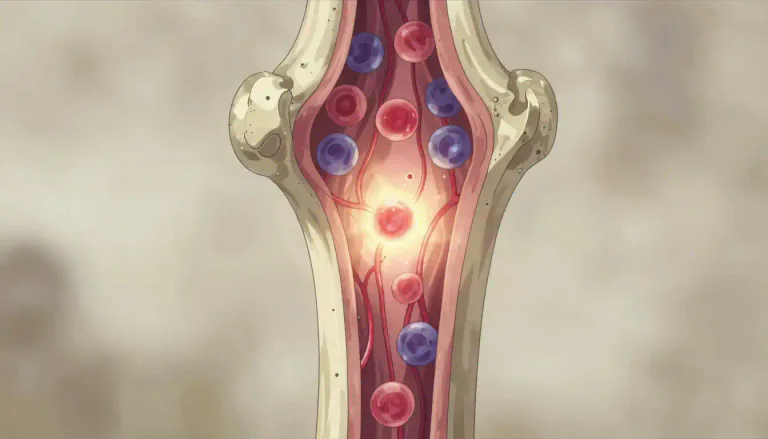 Visual representation of "myeloid" - Relating to, or denoting, the bone marrow or myelogenous tissue.