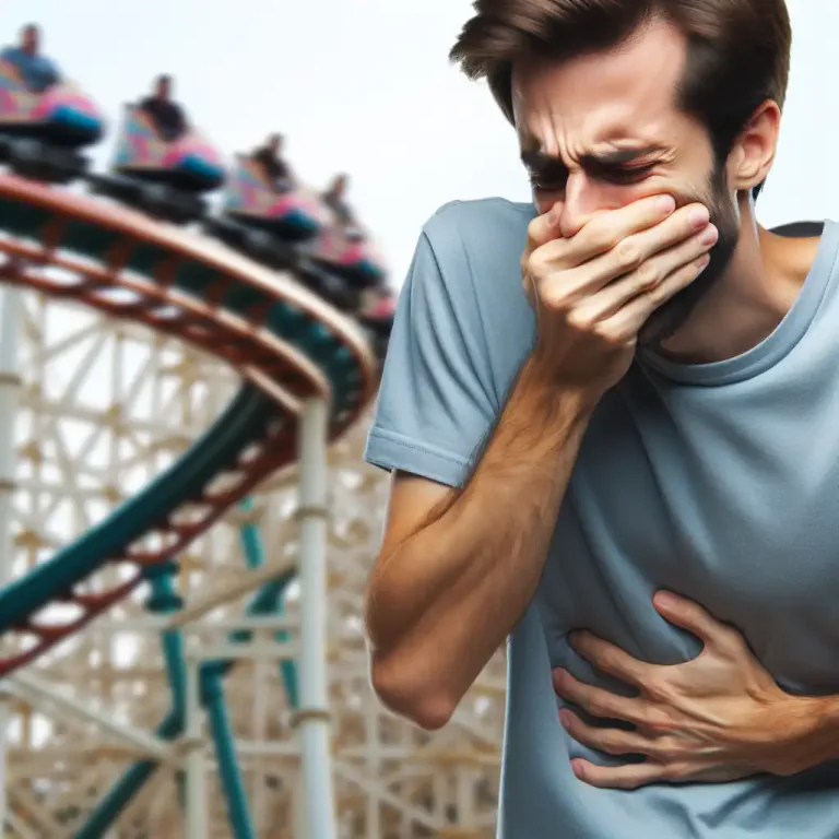 Visual representation of "heave" - An act of vomiting