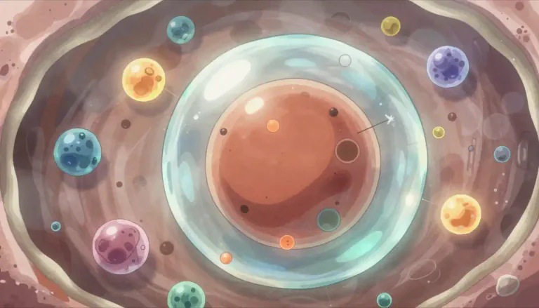 Visual representation of "intracytoplasmic" - Intracytoplasmic refers to something that is located within the cytoplasm of a cell, which is the material within a cell membrane excluding the nucleus.