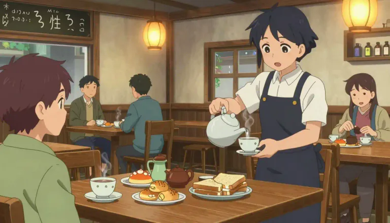Visual representation of "teahouse" - A teahouse is a place where tea is served, often accompanied by light snacks or meals.