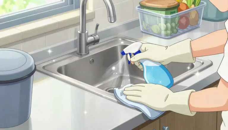Visual representation of "sanitary" - Related to cleanliness or conditions that affect health