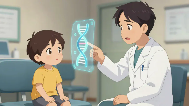 Visual representation of "defective" - Suffering from a genetic abnormality, having a physical or mental disability.