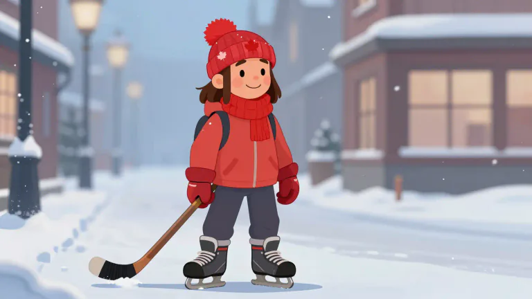 Visual representation of "canuck" - A term that refers to a Canadian, often used informally or affectionately.