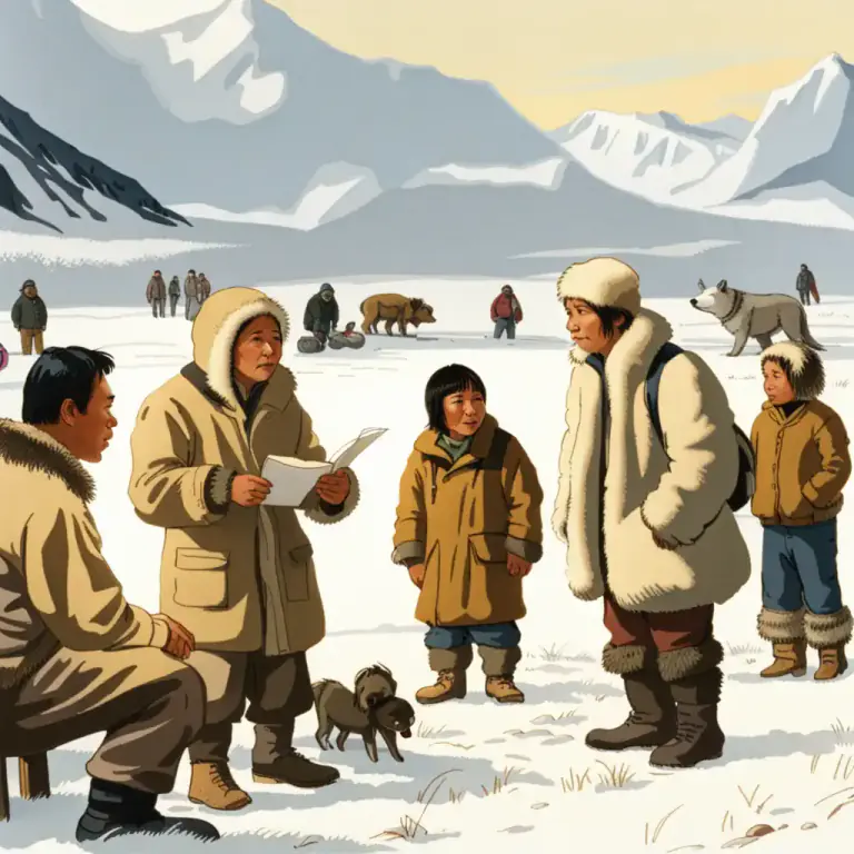 Visual representation of "eskimo" - The family of languages spoken by the Eskimo people.