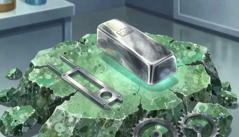 Visual representation of "beryllium" - Beryllium is a chemical element with the symbol Be. It is a lightweight metal found in various minerals and used in various fields due to its high strength to weight ratio.