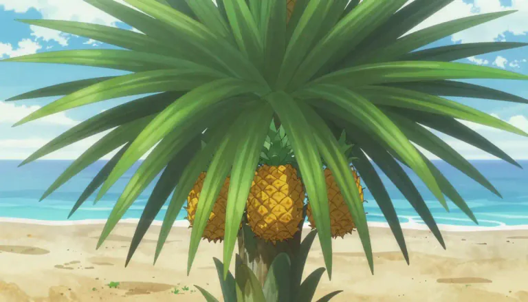 Visual representation of "pandanus" - A type of tropical plant that belongs to the genus Pandanus, known for its long and spiny leaves and fruit.