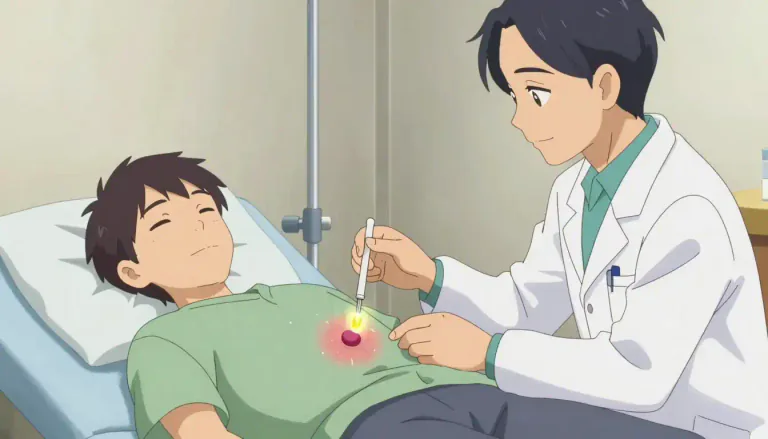 Visual representation of "brachytherapy" - Brachytherapy is a type of treatment for cancer that involves placing radioactive material directly inside or very close to a tumor.