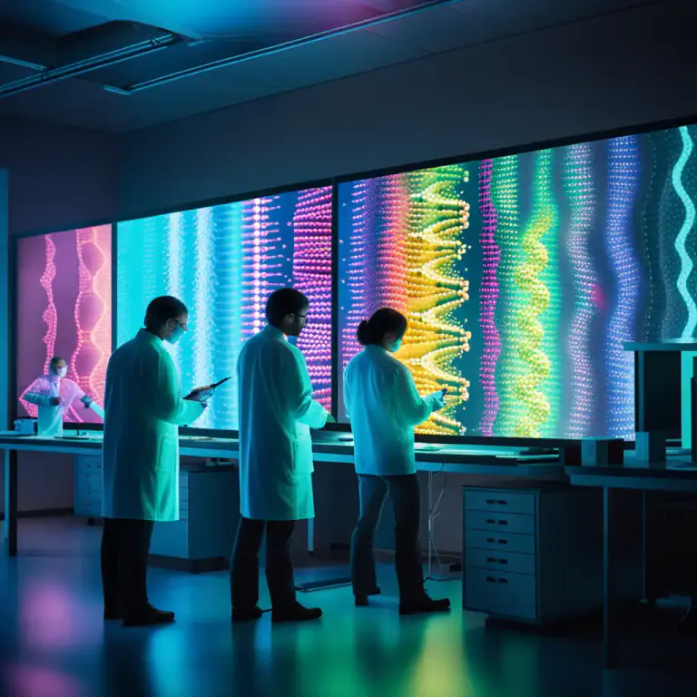 Visual representation of "genome" - The genetic information stored in the form of DNA sequences in an organism