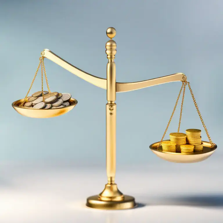Visual representation of "against" - In contrast or comparison with