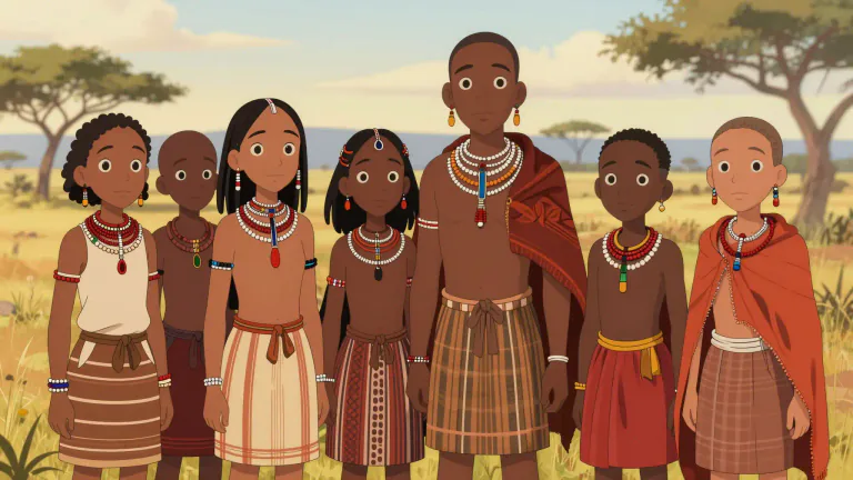 Visual representation of "xhosa" - A group of people from South Africa known for their distinct language and cultural practices.
