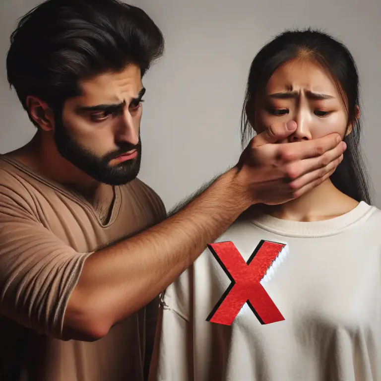 Visual representation of "pejorative" - A word or term that is offensive or shows disapproval