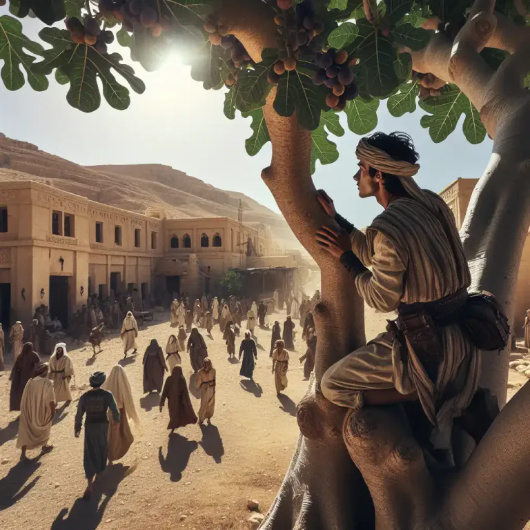 Visual representation of "sycamore" - A type of fig tree mentioned in the Bible, which is found in the Middle East and Africa.