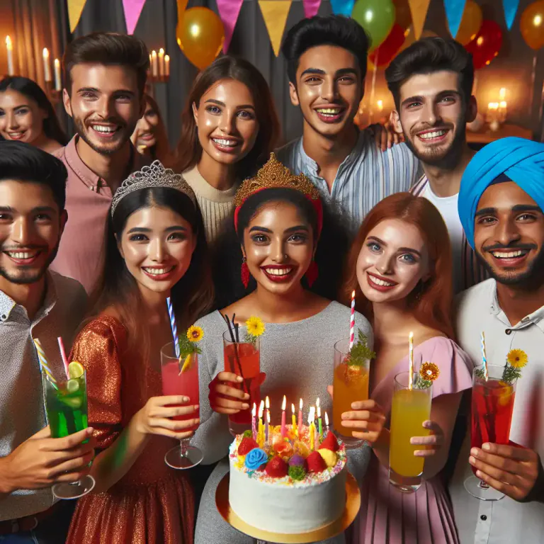 Visual representation of "bash" - A party or social gathering