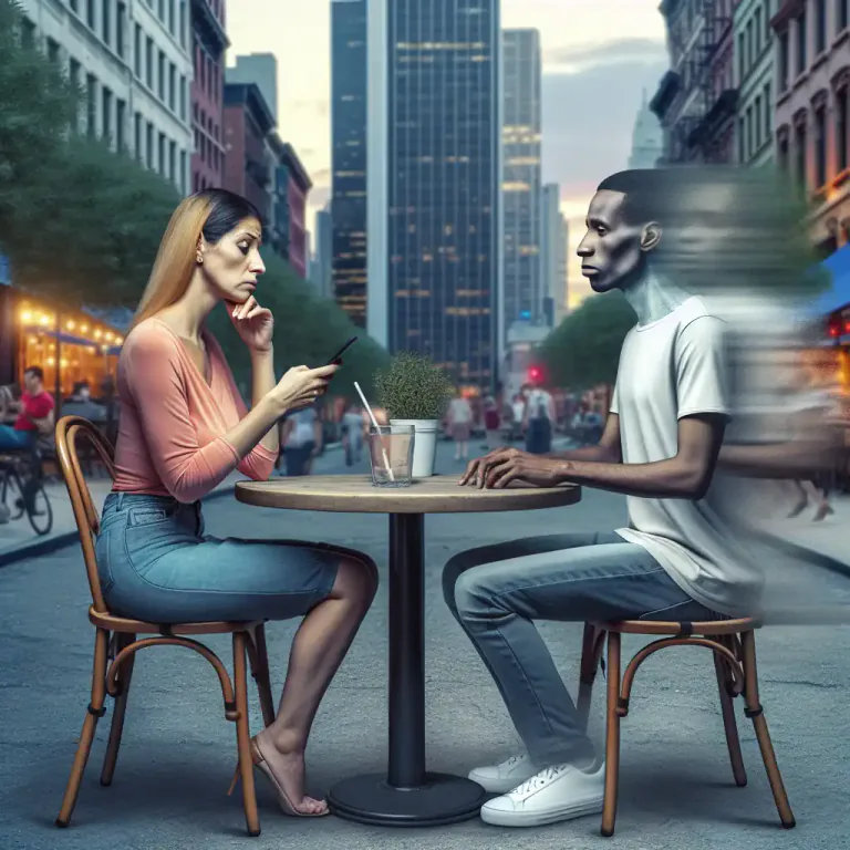 Visual representation of "ghost" - to suddenly stop all communication, especially online