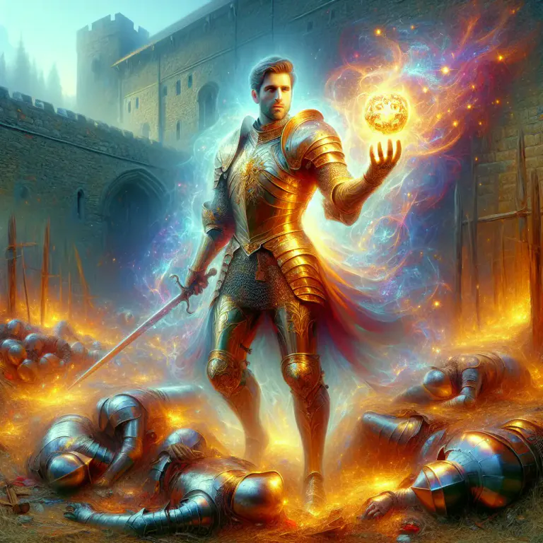Visual representation of "invulnerable" - In computer games, not able to be harmed or defeated, often due to a special power or cheat code