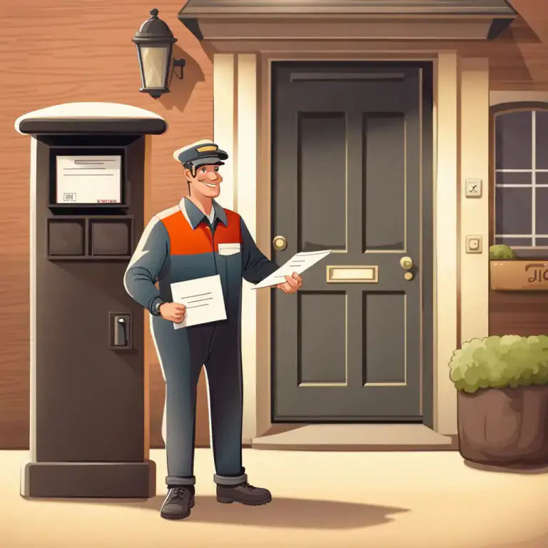 Visual representation of "forward" - Send (a letter or email) onward from an intermediate post or station