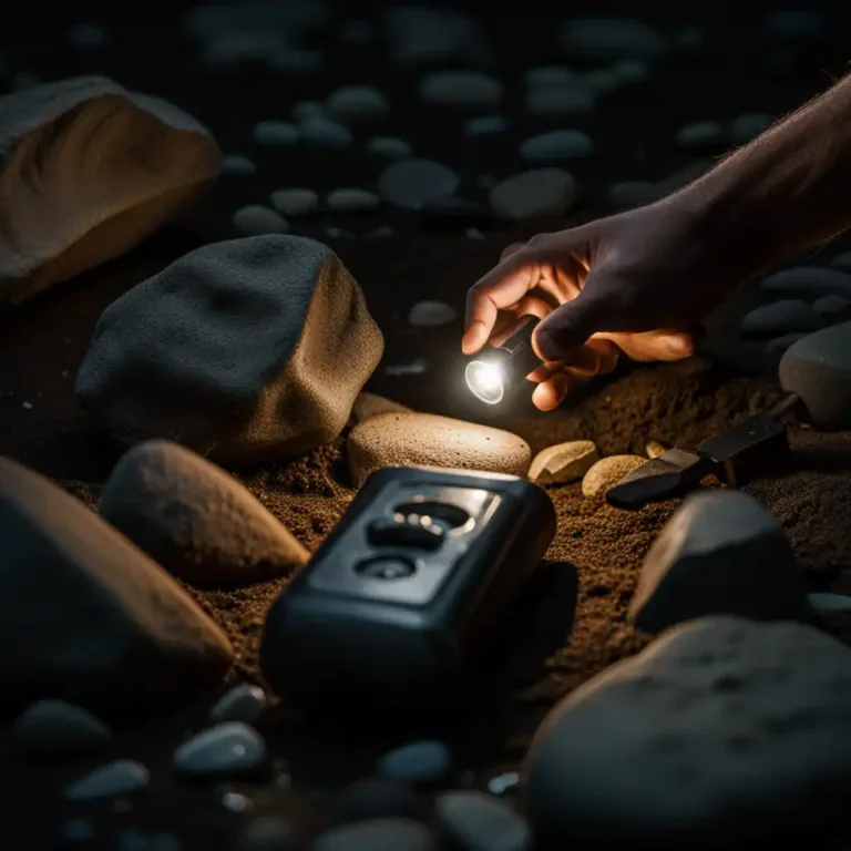 Visual representation of "torch" - A flashlight, an electrical light that is easy to carry