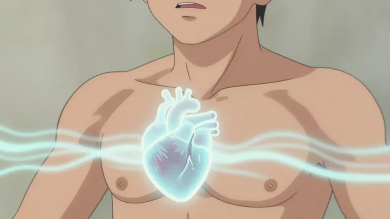 Visual representation of "tach" - A rapid heartbeat, specifically one that exceeds the normal resting rate.
