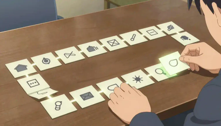 Visual representation of "concatenate" - To combine or add things together in a list-like manner.