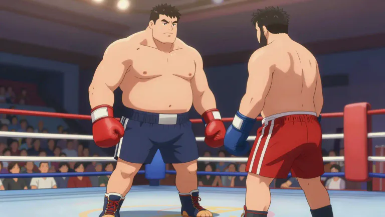 Visual representation of "heavyweight" - In professional boxing, wrestling, etc., a weight category for competitors weighing more than 175 pounds (or 79 kilos).