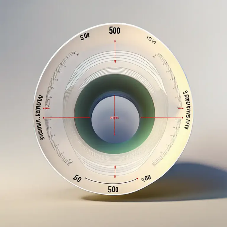 Visual representation of "diameter" - In optics, a unit of measurement of the optical power of a lens or curved mirror, which is equal to the reciprocal of its focal length measured in meters.
