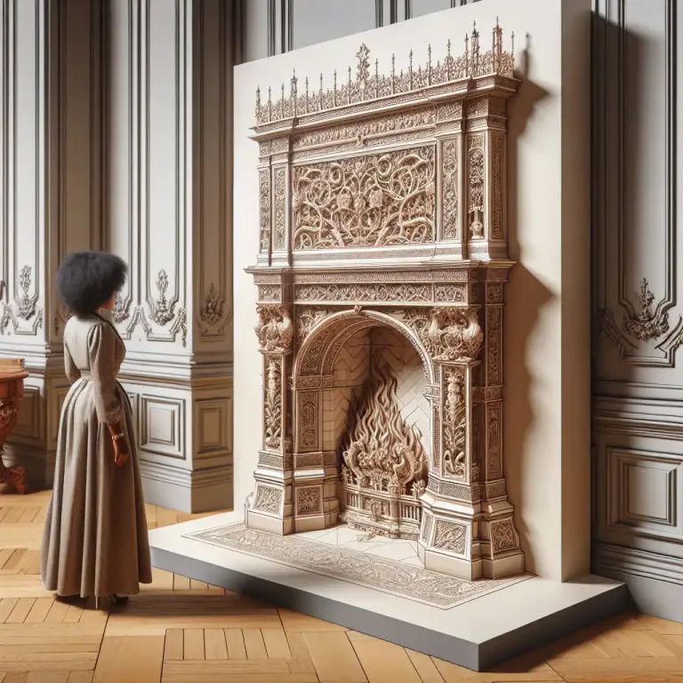 Visual representation of "jamb" - In architecture, the side piece of a fireplace, door, window, or other opening.