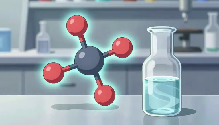 Visual representation of "sulfoxide" - A sulfoxide is an organic compound that contains a sulfur atom bonded to an oxygen atom, often used as a solvent and a reagent in chemical reactions.