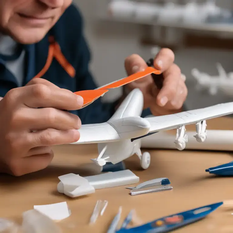 Visual representation of "throw together" - To quickly fasten together various objects using a sticky or adhesive substance