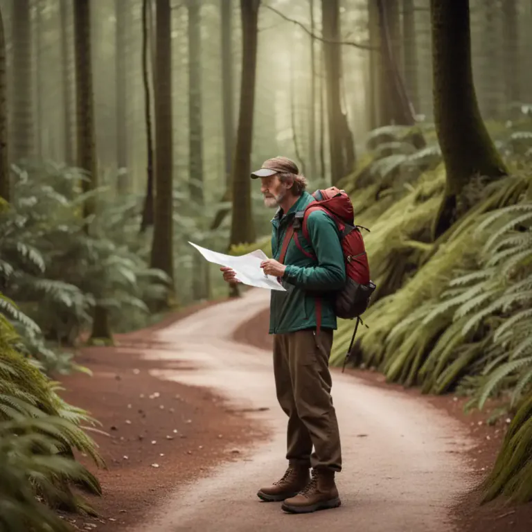 Visual representation of "bewilder" - to cause someone to be lost in unfamiliar surroundings