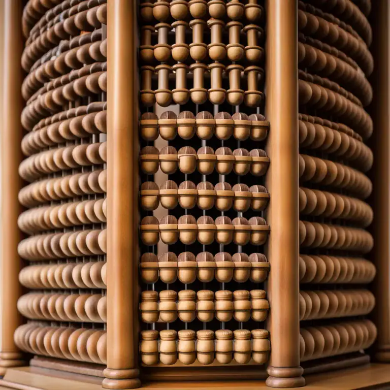Visual representation of "abacus" - The topmost member of a column (in architecture), serving as a table for the capital.