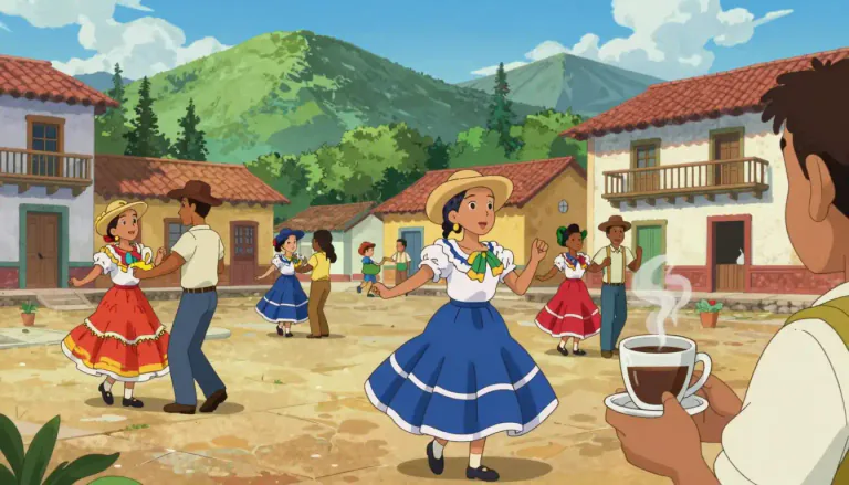 Visual representation of "colombian" - Relating to Colombia, its people, culture, or language.