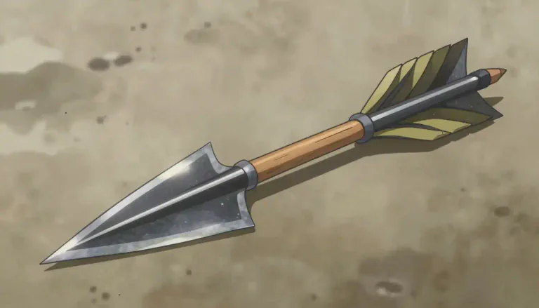 Visual representation of "broadhead" - A type of arrowhead that has a wide blade and is used mainly for hunting purposes.