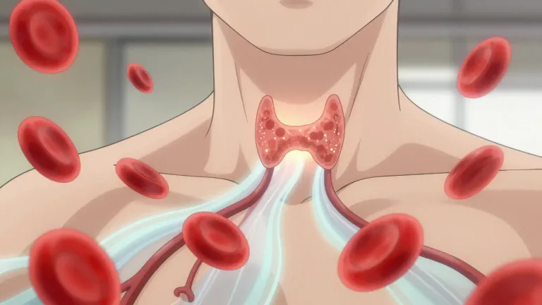 Visual representation of "calcitonin" - Calcitonin is a hormone produced by the thyroid gland that helps to lower levels of calcium in the blood.