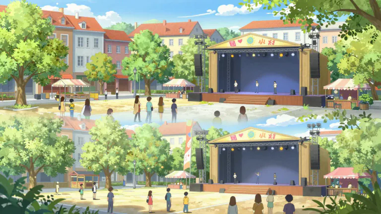 Visual representation of "biennial" - Something that happens every two years