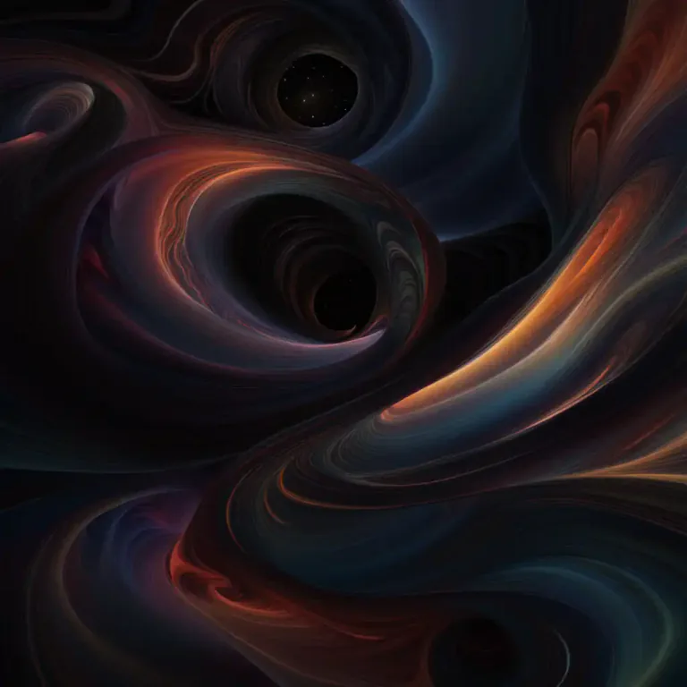 Visual representation of "chaos" - The formless matter supposed to have existed before the creation of the universe