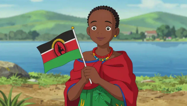 Visual representation of "malawian" - A person from Malawi or of Malawian descent.