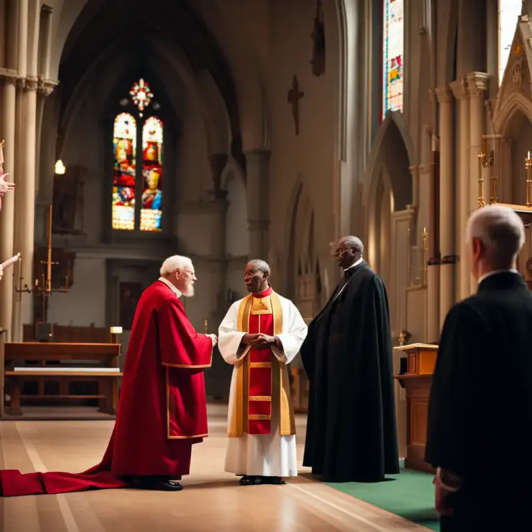 Visual representation of "reverend" - Used to describe someone who deserves respect, particularly, a member of the clergy.