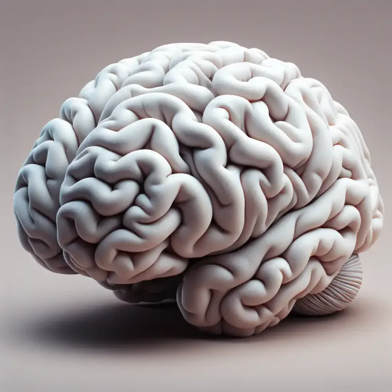 Visual representation of "convolution" - A form or shape that is folded in curved patterns