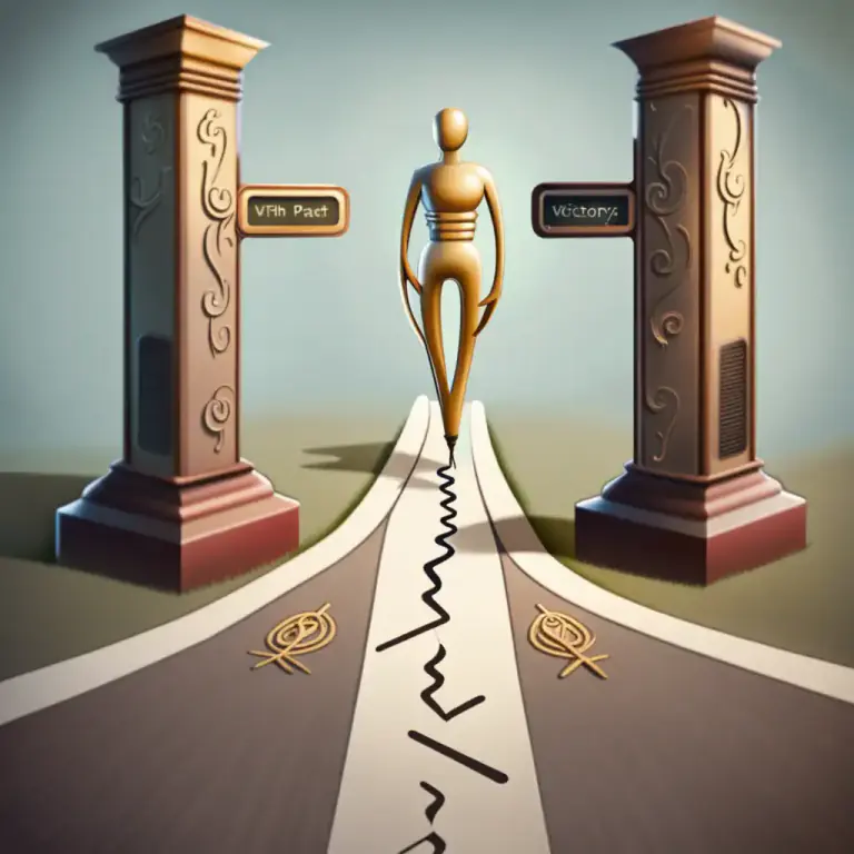 Visual representation of "stoop to" - To lower oneself to do something beneath one's dignity or standards