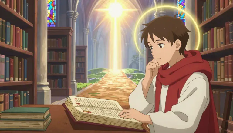 Visual representation of "soteriological" - Relating to the study of religious doctrines concerning salvation.