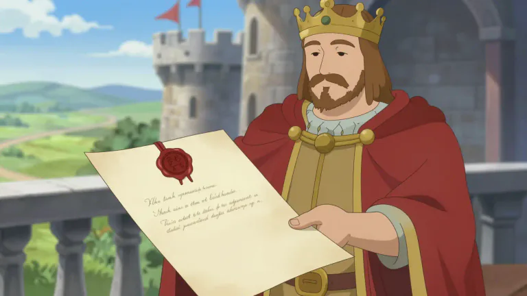 Visual representation of "missive" - A written message, particularly a formal letter.