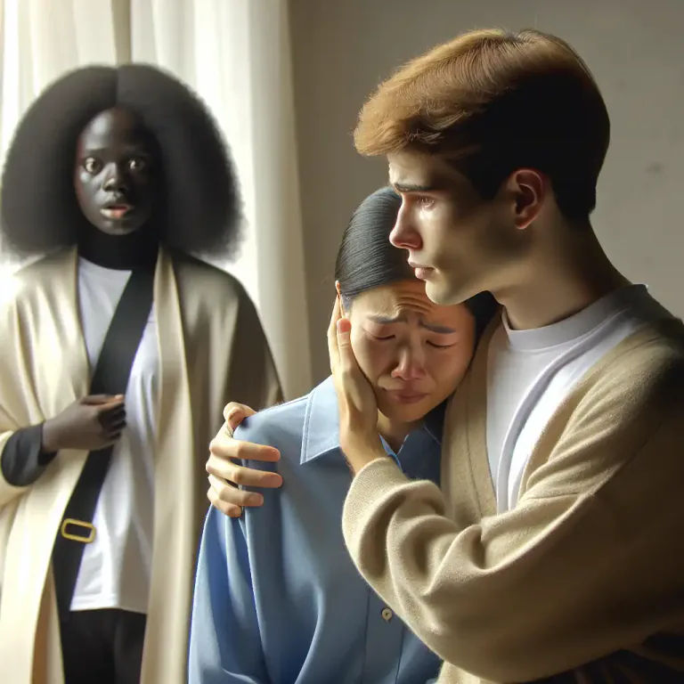 Visual representation of "there" - Used in expressions of comfort, sympathy, surprise