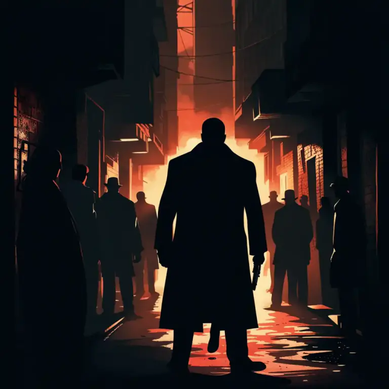 Visual representation of "do the job" - To murder someone, usually in the context of organized crime.