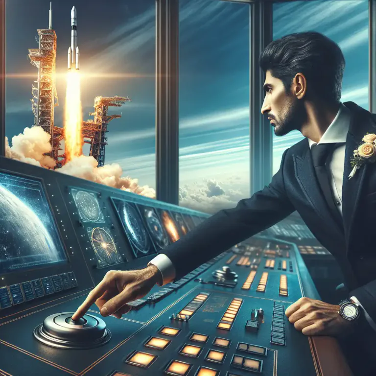 Visual representation of "lancer" - A person or thing that launches something.