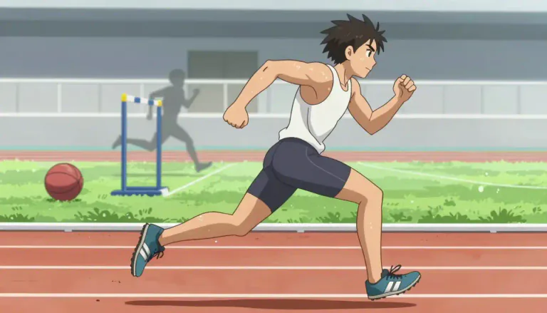 Visual representation of "athlete" - A person who is talented in sports or physical activities.