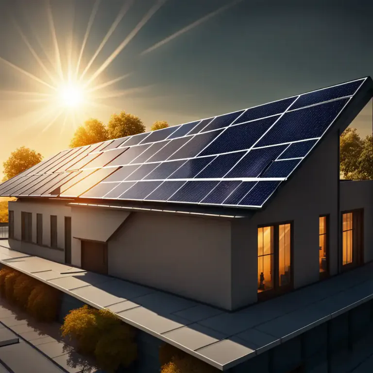 Visual representation of "solar" - Operated by the energy from the sun.