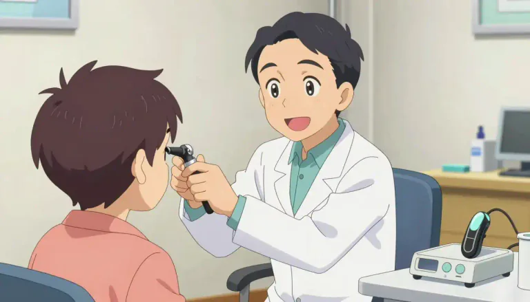 Visual representation of "audiologist" - A person trained to examine and treat problems related to hearing.