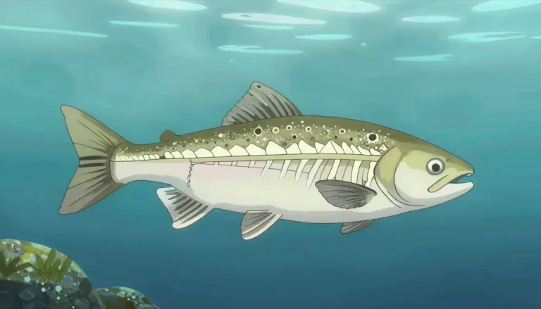 Visual representation of "teleost" - A teleost is a member of a large group of bony fish commonly found in both fresh and saltwater, characterized by a swim bladder and a specific skeletal structure.