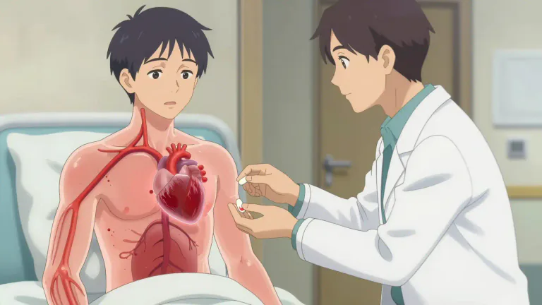 Visual representation of "captopril" - Captopril is a medication that is used to treat high blood pressure and heart failure by relaxing blood vessels.