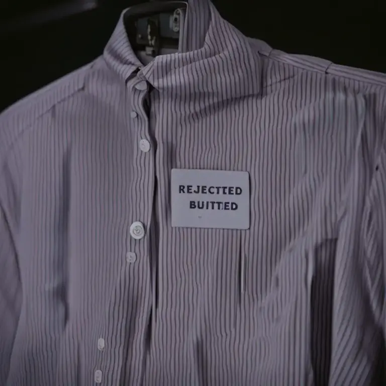 Visual representation of "reject" - Something or someone that is not accepted